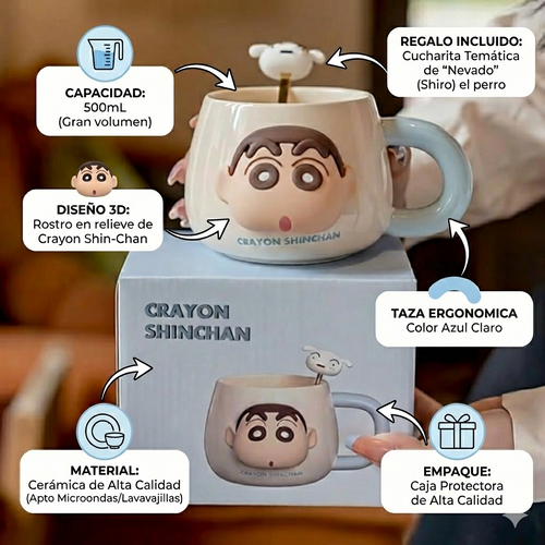 Taza Shin Chan 3D